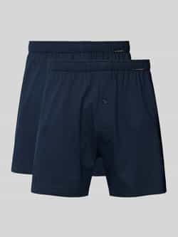Schiesser Boxershort met elastische band in een set van 2 stuks