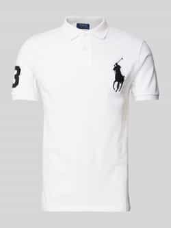 Polo Ralph Lauren Custom slim fit poloshirt met logostitching