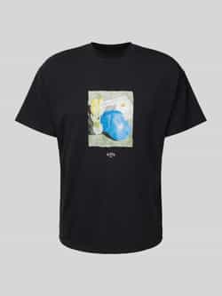 BLKVIS T-shirt met labelprint