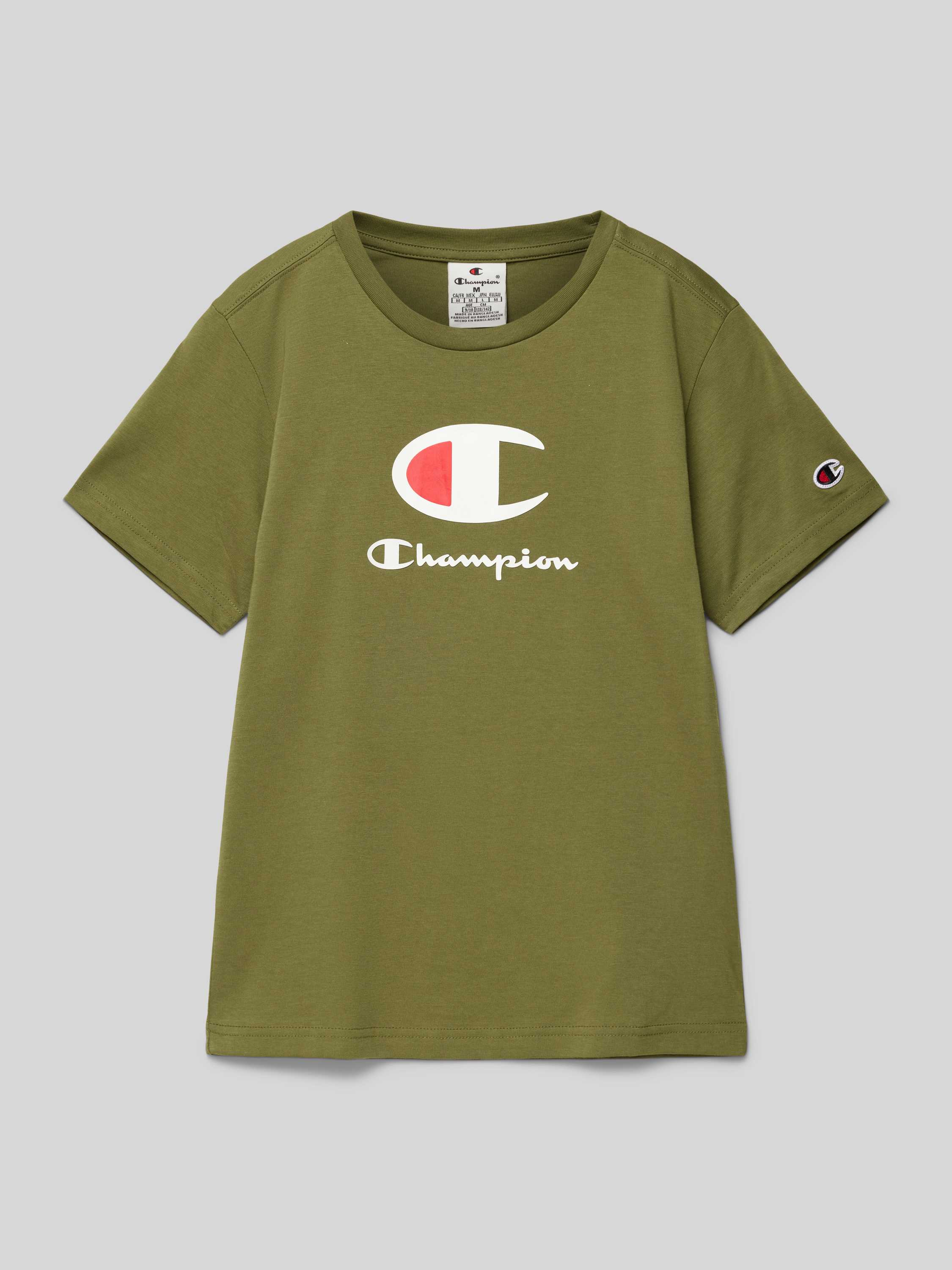 Champion T-shirt met labelprint