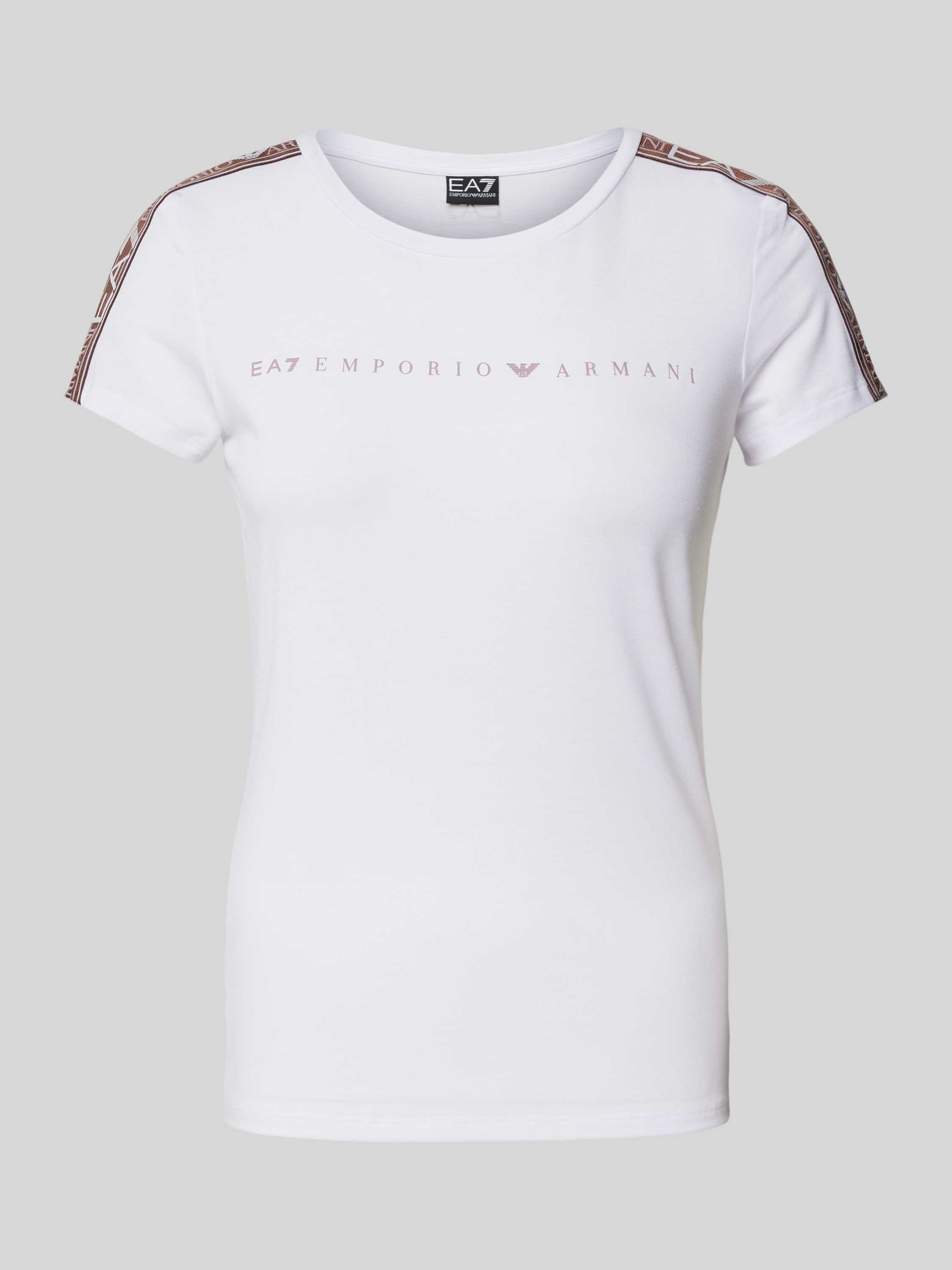 EA7 Emporio Armani T-shirt met ronde hals