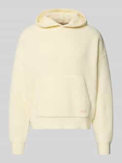 BLKVIS Gebreide pullover met capuchon en kangoeroezak model 'Script'