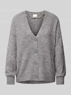 Ichi Gebreide cardigan met V-hals model 'Kamara'