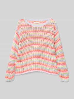 Tom Tailor Regular fit gebreide pullover van viscosemix