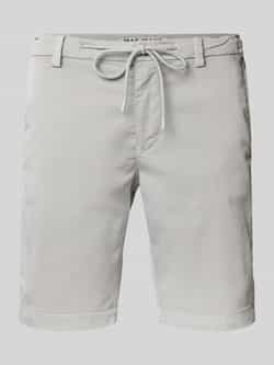 MAC Korte regular fit broek met tunnelkoord