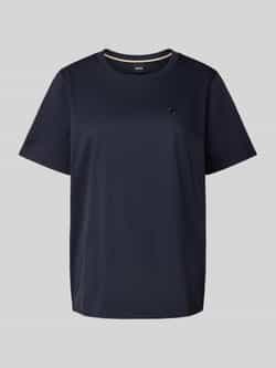 Boss T-shirt met labelstitching