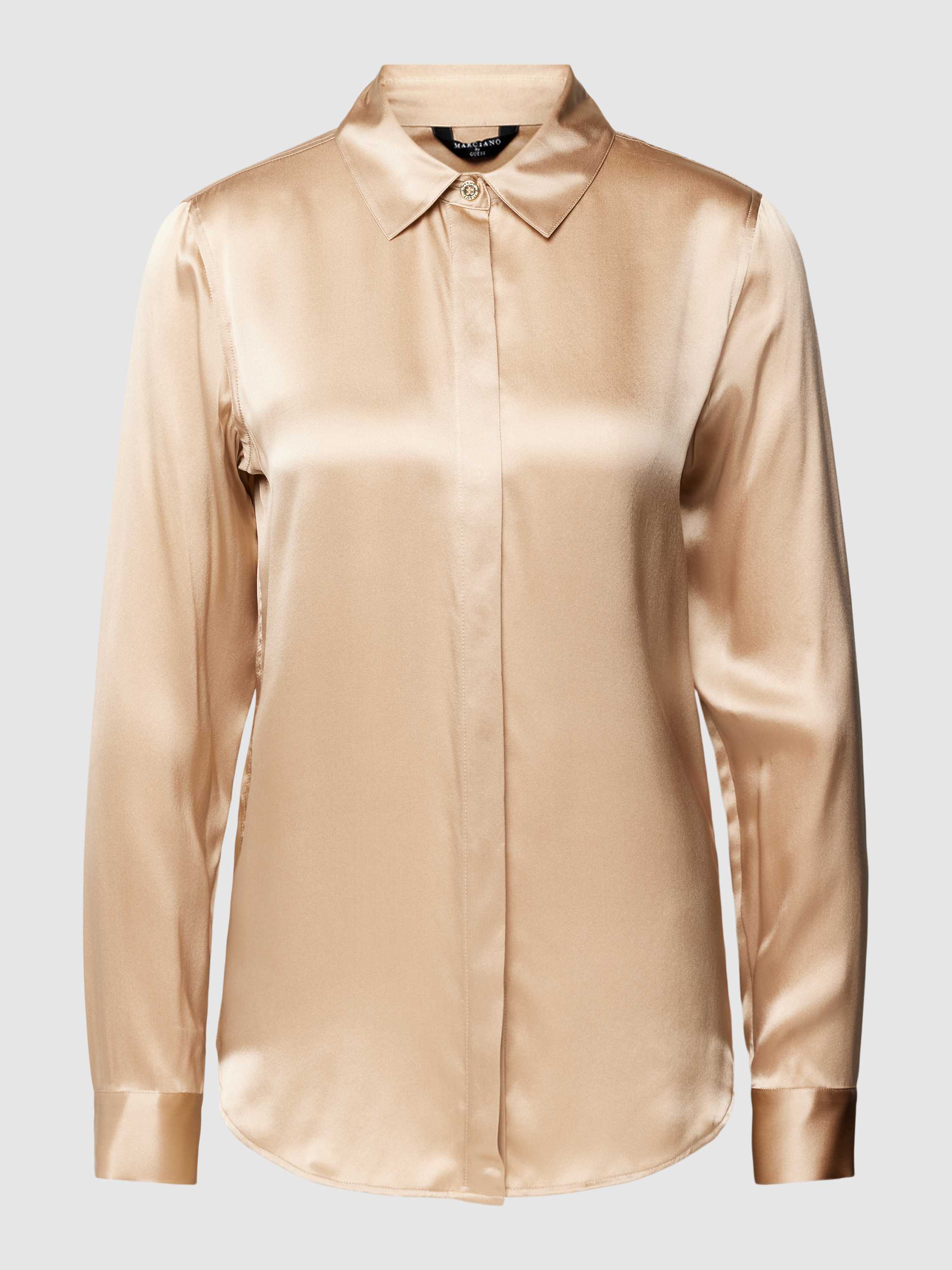 Marciano Guess Zijden blouse met blinde knoopsluiting model 'ICON'