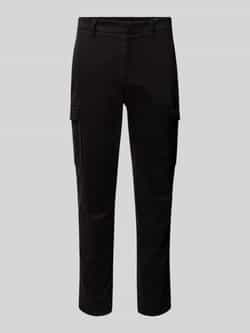 BALDESSARINI Tapered fit cargobroek met elastische band model 'Rhett'