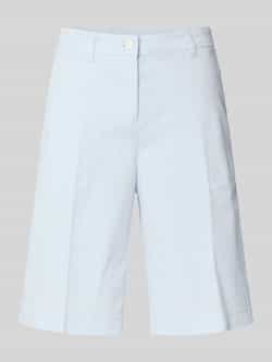 CAMBIO Wide leg korte broek met persplooien model 'STELLA BERM'