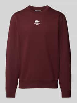 Lacoste Classic fit sweatshirt met logoprint model 'HERITAGE'