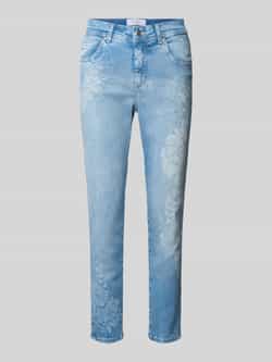 Angels Slim fit jeans met siersteentjes model 'Ornella'