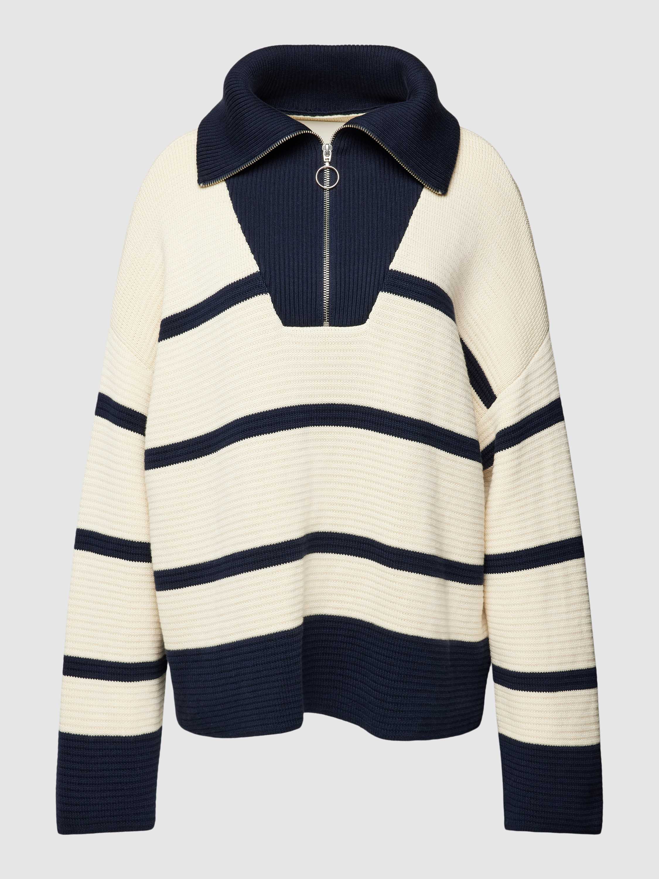 Gant Gebreide pullover met schipperskraag model 'BRETON'