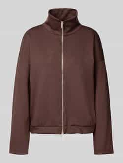 Rich & Royal Sweatjack van viscosemix met tweewegsritssluiting