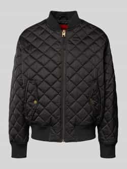 HUGO Regular fit gewatteerd jack van gewatteerd satijn model 'BICOL2541'