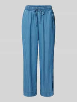 Mazine Baggy fit broek in denimlook