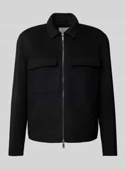 CK Calvin Klein Wollen jack met tweewegritssluiting