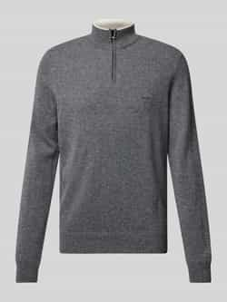 Boss Gebreide pullover met opstaande kraag model 'Emarlo'