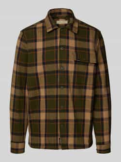 Blend Regular fit overhemdjack met borstzak model 'DIEGO'