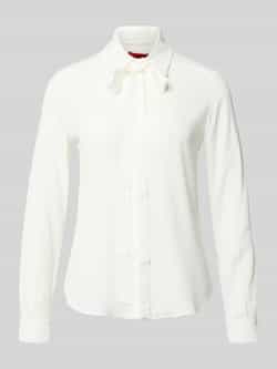 MAX&Co. Regular fit overhemdblouse met zijde model 'ATENEO'