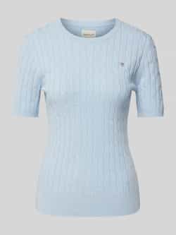 Gant T-shirt in tricotlook