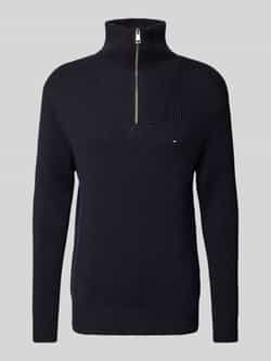 Tommy Hilfiger Schipperstrui CHUNKY COTTON RIB NAUTICAL ZP MK