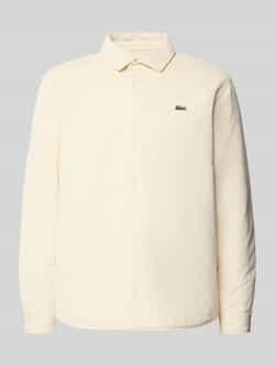 Lacoste Oversized overhemdjack in ribcordlook