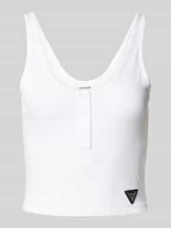 Guess Activewear Korte top met structuurmotief model 'NYRA'