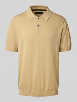 Christian Berg Men Regular fit poloshirt met korte knoopsluiting