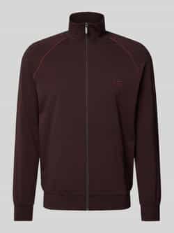 Boss Sweatjack met labelstitching