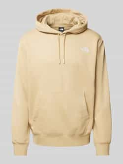 The North Face Beige hoodie met geborduurd logo Beige Heren