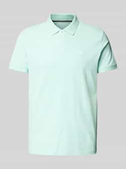 Tom Tailor Regular fit poloshirt van katoen-piqué met logostitching