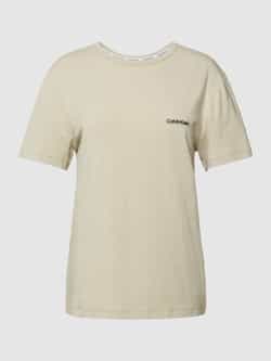 Calvin Klein T-shirt S S CREW NECK met een ronde hals (Met ronde hals & korte mouwen)