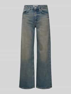 Only Relaxed fit high waist jeans van biologsche katoenmix model 'JUICY'