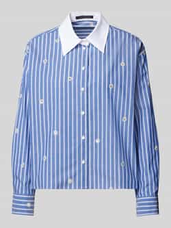 LUISA CERANO Overhemdblouse met pailletten