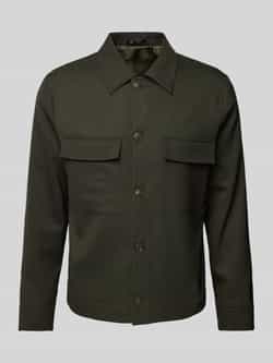 Selected Homme Overhemdjack met knoopsluiting model 'NEIL'