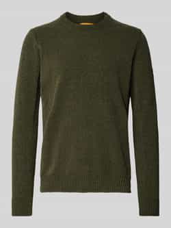 Camel active Slim fit pullover in gebreide look model 'Chinile'