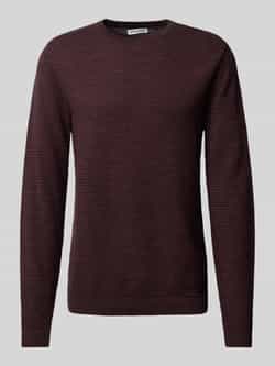 jack & jones Gebreide pullover met ronde hals model 'OTTO'