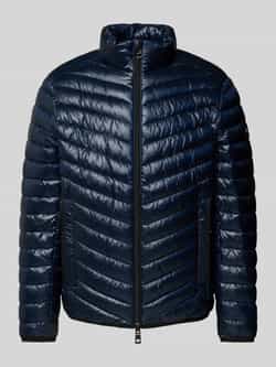Tom Tailor Regular fit gewatteerd jack met mesh details