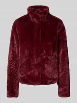 Only Regular fit jack in de look van imitatiebont model 'NEWVIDA'