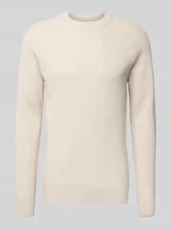 Casual friday Gebreide pullover met ronde hals model 'Kristian'