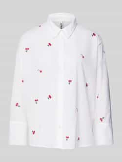 Only Boxy fit overhemdblouse van puur katoen model 'NEW LINA GRACE'
