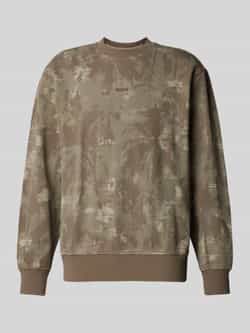 Boss Orange Sweatshirt met labelstitching
