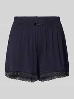 CCDK Copenhagen Loose fit korte pyjamabroek met kant model 'Kimmy'