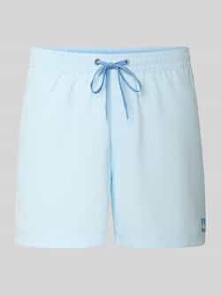 Regular fit zwembroek met logopatch model ‘Everyday’