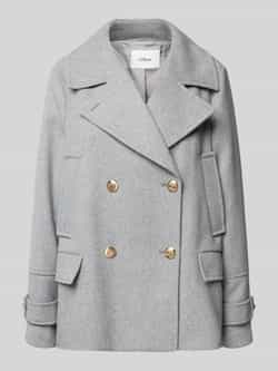 S.Oliver RED LABEL Regular fit wollen jack met dubbele knoopsluiting