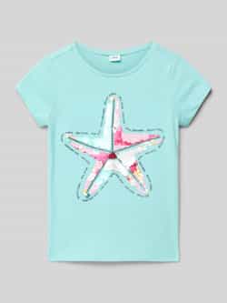s.Oliver RED LABEL Regular fit T-shirt met interactief design