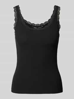 Only Regular fit tanktop met volants bij de zoom model 'SRA'