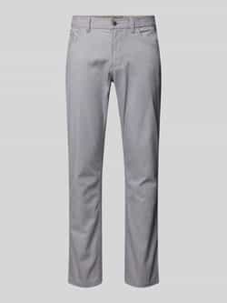 Christian Berg Men Regular fit broek met riemlussen