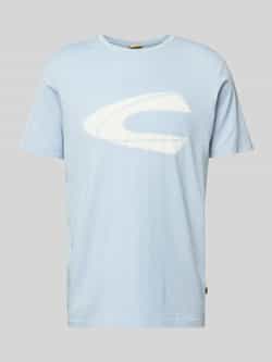 Camel active T-shirt met labeldetail