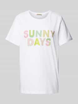 Smith and Soul T-shirt met statementstitching